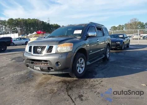 2009 Nissan Armada Se из США, поврежденный, VIN 5N1AA08C99N602133